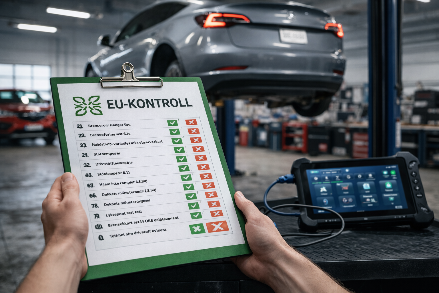 EU-kontroll hos ElbilXperten